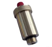 Brass Quick Automatic Exhaust Valve for Radiator Pipes, Efficient Air Removal Valve with Mounting Valve for Easy Replacement and System Optimization (G1/2)