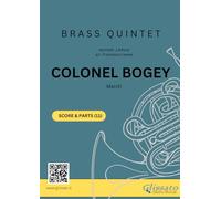 Brass Quintet "Colonel Bogey March" score & parts: intermediate level