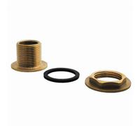 Brass rain barrel fitting water barrel accessory 25mm/1"AG x 19mm 3/4"IG