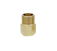 Brass Reducer Adapter M8-M12 to 1/8"-3/8" | M8 M10 M12 Female to 1/8" 3/8" Male Brass Reducer Adapter Pipe Fitting(M8x1 F-1/4 BSP M)