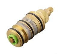 Brass Replacement Valve Cartridge for Bath All and Shower Thermostat Copper Set Mixer Repair Construction with 2048°c Range (F)