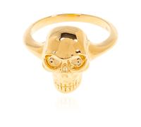 Brass ring - female - Alexander McQueen - Rings - Yellow - 52 MM - Accessories 52 MM