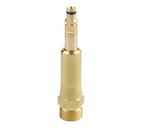 Brass Rotary Connector for Karcher for K1 K2 K3 High Pressure Washer, Threaded Cleaning Machine Fitting with Enhanced Water Distribution, Yellow Garden Hose Adapter