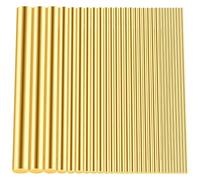 Brass Round Rods Bar Assorted, 500mm Diameter 1-8Mm Assortment Kit for DIY Craft Tool,Handle Pin,24 Pieces