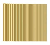 Brass Round Rods Bar Assorted, 500mm Diameter 1-8Mm Assortment Kit for DIY Craft Tool,Handle Pin,42 Pieces