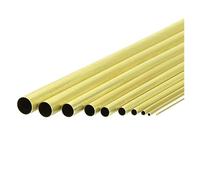 Brass Round Tube 1pcs Brass Tubes DIY Pipe Round Diameter 25/22/20/18/16/14/12/10/8/6/4mm Length 200mm 300mm 500mm Tube(300mm,OD 7 x ID 5mm)