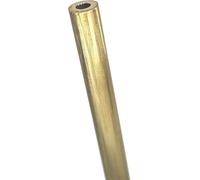 Brass Round Tubes,Model Making 1pcs 4.5mm Outer Diameter Brass Round Tube Hollow Straight Pipe 500mm Total Length Industrial(Gold)(4.5mmx2.5mmx500mm)