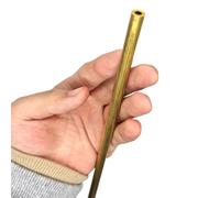 Brass Round Tubes,Model Making Brass Tube H62 Outer Diameter 30mm Pipe Capillary Hollow Industrial Metal(Gold) Length: 500mm(OD30mm ID26mm 500mm)