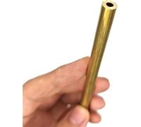 Brass Round Tubes,Model Making Capillary Hollow Pipe Thin-Walled Brass Tubes Different Wall Thickness OD 8mm Length 500mm Industrial Metal(OD8mm ID7mm 500mm)