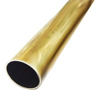 Brass Round Tubes,Model Making H62 Brass Tube Outer Diameter 3mm Thin Wall Hard Straight Pipe Length 500mm Industrial Gold(4x3.5x0.25x500mm)