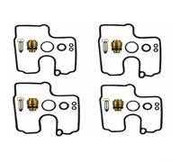 Brass Rubber Carb Rebuild Kit Valves GSX-R750 SRAD | Includes gaskets, valves, needles; fits GSXR750 96-97 SRAD models; easy direct replacement install
