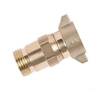 Brass RV Water Pressure Regulator That Fits For Camco 40055 Style Inlets To Maintain Safe Water Line Operating Pressure