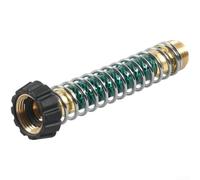 Brass RV Water Pressure Regulator Valve 0-160 PSI(F) | Adjustable 0-160 PSI, silicon oil gauge, leak-proof seal, easy hand-wheel control, protects plumbing