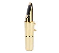 Brass Sax Mouthpiece Not Scratching Sax Accessory Saxophone Lovers Instrument Tools for Saxophone Stage Performances(5 breaths)