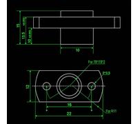 Brass Screw Nuts for Popular For 3D Printers like For Ender 3 and, Includes 8 Pieces with Reliable Dimensions