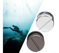 Brass Scuba Diving Back Plate Assembly Book Screws for Equipment Accessories Attachment (Silver)