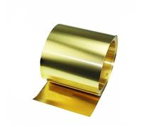 Brass Sheet Metal,Copper Roll, Thin Foil Thick 0.01mm To .3mm X 10mm To 200mm 1000mm 1 Pcs Mechanical(Thickness 0.1mm,20x1000mm)