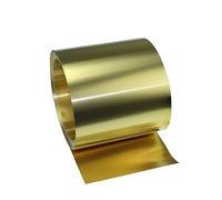 Brass Sheet Metal,Copper Roll,Thin Strip High Purity Foil Plate H62 Thick 0.1mm To .5mm X Width 20mm To 50mm 1 Meter(0.2mm thick,30mm)