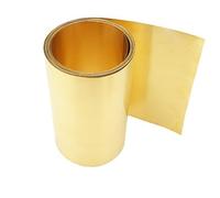 Brass Sheet Metal, Foil 100mm X 0.01mm .02mm .03mm .04mm .05mm .1mm .2mm .3mm 1000mm Copper Mechanical(0.03x100x1000mm)