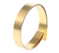 Brass Sheet Roll Yellow Thin Strip Gold Film Wire Bookmark Stamped Plaque for Frames, Mirrors, Artwork(0.2x10x1000mm)