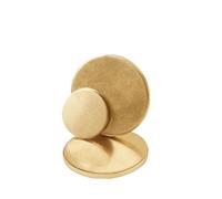 Brass Sheet Solid Brass Discs Flat Round Sheet Plate Thick 0.8-3.0mm Dia 50-100mm Gasket Pure Copper Parts Cutting(2x150mm -1pcs)