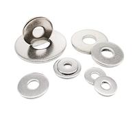 Brass sheets, 20PCS M2.5 M3 M3.5 M4 M5 M6 M8 M10 M12M14M16 GB96 DIN9021 Stainless Steel Large Size Big Wide Thick Flat Washer Plain Gasket(M3.5)