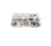 Brass sheets, 290pcs/set E clip circlip washer 304 stainless steel 1.2-15 mm external retaining ring clip Assortment kit