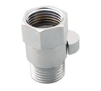 Brass Shower Diverter Valve G 1/2 Chrome Finish | Solid brass body, finish, resistant, tarnish free, for durable bathroom fixture