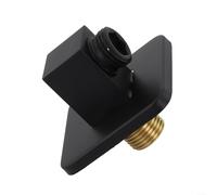 Brass Shower Elbow G1/2 Black Wall Outlet Connector