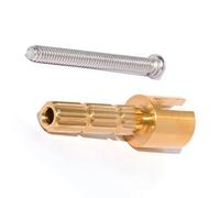 Brass Shower Handle Extender 970-0770, Adapter Stem Extension with Smooth for Device Replacement Tub and Shower Adapter Stem Decorative Trim