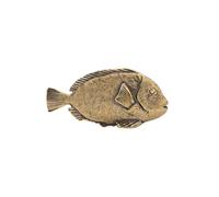 Brass Simulation Tropical Piranha Clown Fish Model Sculpture,Interesting Marine Animal Ornamental Fish Miniature Statue Desktop Home Bonsai Micro Landscape Decor Accessories (Tropical Fish)