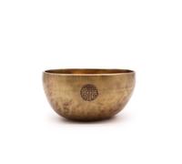 Brass Singing Bowl Tibetan Healing Engraved Spiritually Resonant Meditation
