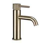 Brass Single Handle Bathroom Sink Faucet Durable One Hole Mixer Tap Cold Water Basin Faucet Elegant Bathroom Vanity Fixture Easy Installation