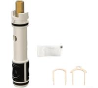 Brass Single Handle Faucet Cartridge and Valve Core Replacement Kit for Efficient Water Flow Control, Fits Most Kitchen and Bathroom Taps(Set/1 Piece)