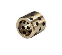 Brass sleeve self-lubricating bearings 1pcs Oil Free Bushing Brass Inside Diameter 45mm 50mm 60mm 70mm Self Lubricating Copper Sleeve Bearing(25x35x60mm 4Pcs)