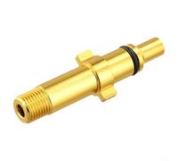 Brass Snow Foam Adapter Connector Pressure Washer Adapter for Bosch, and for KARCHER K-Series, Quick for High Pressure Car Wash and Garden Hose (B)