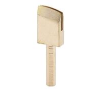 Brass Soldering Iron Shape Tip Edge Burn Tool Leather Decoration Tool 1.5mm