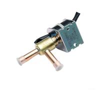 Brass Solenoid Coil Valve 2A 4A for 6A Electric Showers HVAC Cooling System Low Noise R22 R407C Fit(4A)