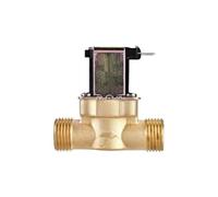 Brass Solenoid Valve Switch Electric Brass Solenoid Valve High Durability High Temperature Resistance No Power Consumption(B)