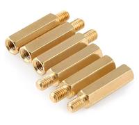Brass Spacer,CASE M2 Hex Standoff Screw Pillars PCB Computer PC Motherboard Female Male Spacers Bolt Small Tools(M2*11+3(50pcs))