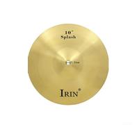 Brass Splashs Cymbals, 8 10 12 14 16 Inch Drum Brass Cymbals Percussion Splashs Crash Hi-Hat Cymbals(10in)