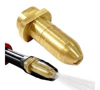 Brass Spray Nozzle Tip - High Pressure Shaped Fast Plug-and-Play Interface - Spray Nozzle | For Home Garage