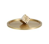 Brass Square Burning Stick Holder Ashes Catchers Tray Holder for Decors Desk