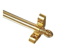 Brass Stair Runner Rods Set of 3 5 12 15 PackMinimalist Tubular Rods with Finial Ends for Carpet Fixing (1pc 107cm/42in) Stylish Home Decor Solution