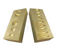 BRASS STAKING ANVIL : Solid Ring Dapping Doming Block Vice Tool Craft Jewellers Watch Tools (320)