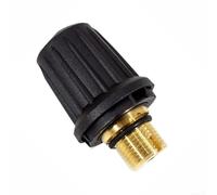 Brass Steam Cleaner Tank Cap Replacement for Karcher SC1 SC2 SC2D CTK10 | Safety Valve Cover with Rubber For Ring | Metal Water Reservoir Lid 85x23.8mm