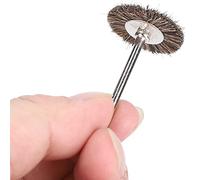 Brass Steel Wire Brush Polishing Wheels Full kit30Pcs Wire Brushes Set for Dremel Rotary Tools(Horsehair) Leather Tools