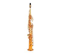 Brass Straight Saxophone Sax Saxophone Bb B Flat Woodwind Instrument Carve Pattern
