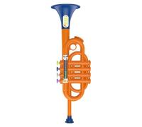 Brass Style Horn - Miniature Symphony Band Tools, Creative Performance Accessory | Youth Orchestra Stage Support, Polished Finish Aesthetic Ornament, Lightweight Construction with Easy Gri
