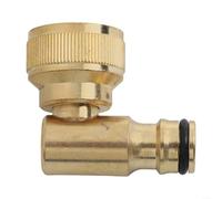 Brass Swivel Elbow For Hose Reels With 3/4in For BSP Female Thread Connection Supporting Continuous Rotation And Low-Resistance Water Transfer